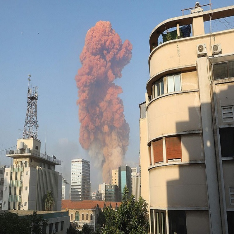 베이루트에서의 폭발